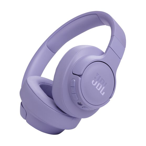 JBL Tune 770NC - Purple - Adaptive Noise Cancelling Wireless Over-Ear Headphones - Hero